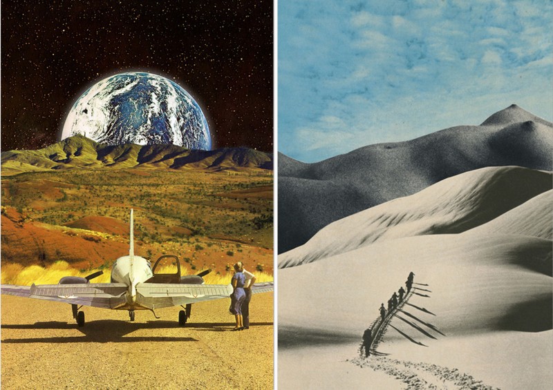 Left: "Final Destination" by Sammy Slabbinck -- Right: "The Big Push" by Sammy Slabbinck