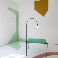 muller van severen table + lamp