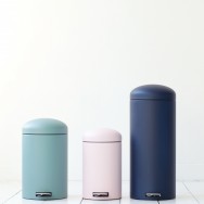 brabantia mineral retro pedal bin