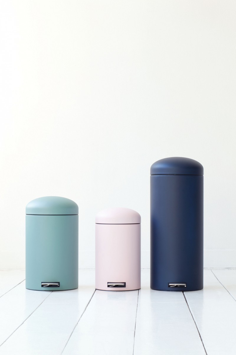 brabantia mineral retro pedal bin