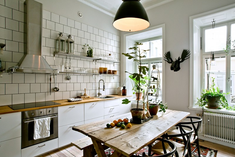 kitchen greenery