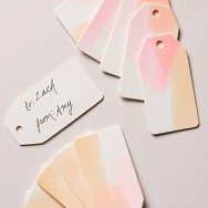 pastel gift tags