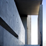 Concrete House 2 Bellarine Peninsula, exterior lines detail