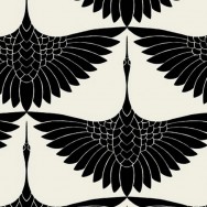 carrie hansen textile design, swan carrie hansen textile design, swan