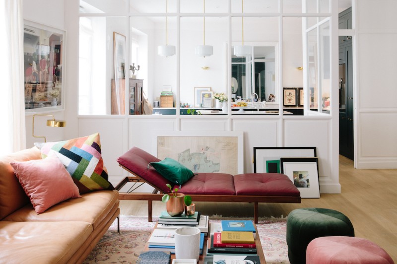 Morgane Sézalory, Paris apartment