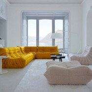 bright yellow togo by ligne roset