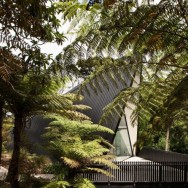 tent house, waiheke island. chris tate architecture.