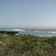 On the Chilean coast, 3370 Studio has designed a three part guest house overlooking the South Pacific Ocean.