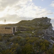 A pared down cabin on Eleuthera island, designed as an off the grid retreat.