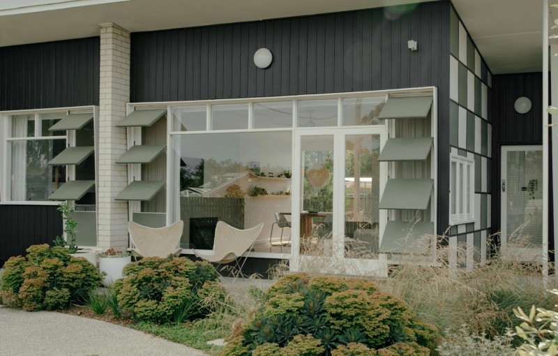 a restored 60’s beach house