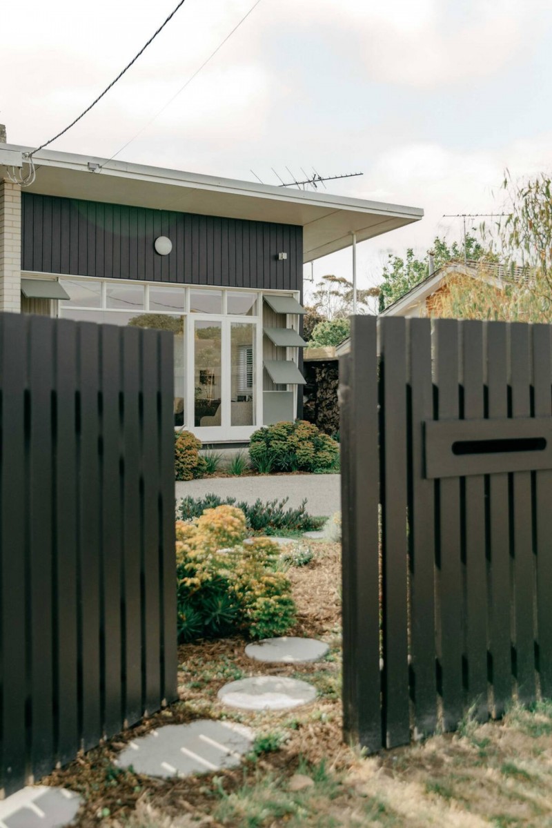 a restored 60’s beach house